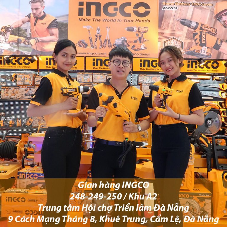 Ingco-Vietbuild khách tham quan mua sắm tại gian hàng đông chật cứng người 18 vietbuild ingco 2022 2 Copy