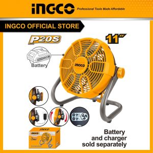 Quạt dùng điện kết hợp pin 20V INGCO CFALI2002