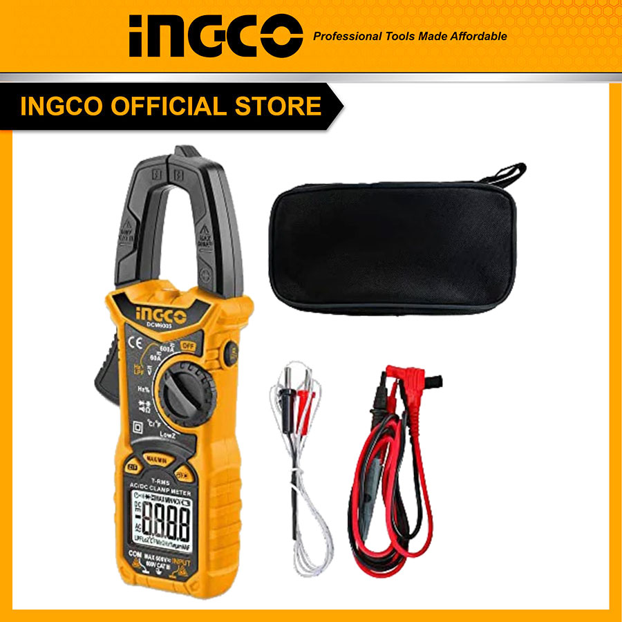 Ampe kìm AC/DC kỹ thuật số INGCO DCM6005
