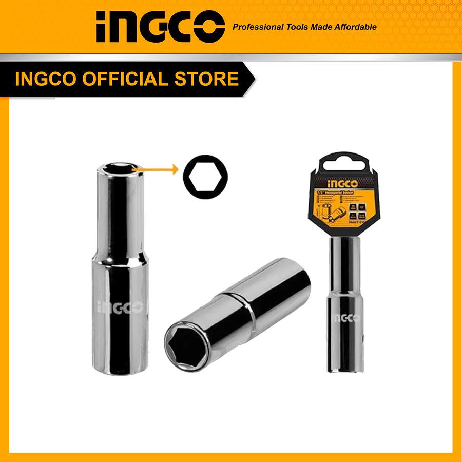 Đầu tuýp 15mm loại dài INGCO HHAST12153L