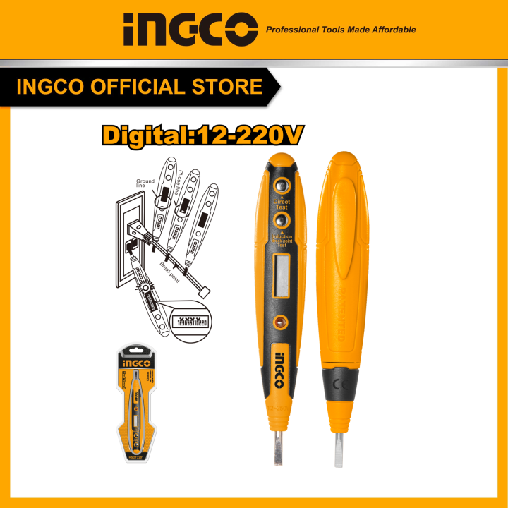 Bút thử điện điện tử INGCO HSDT2201