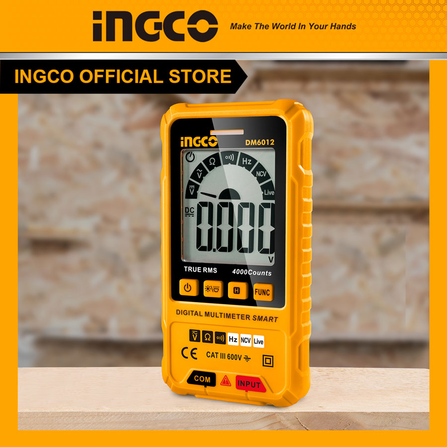 Đồng hồ đo điện vạn năng INGCO DM6012