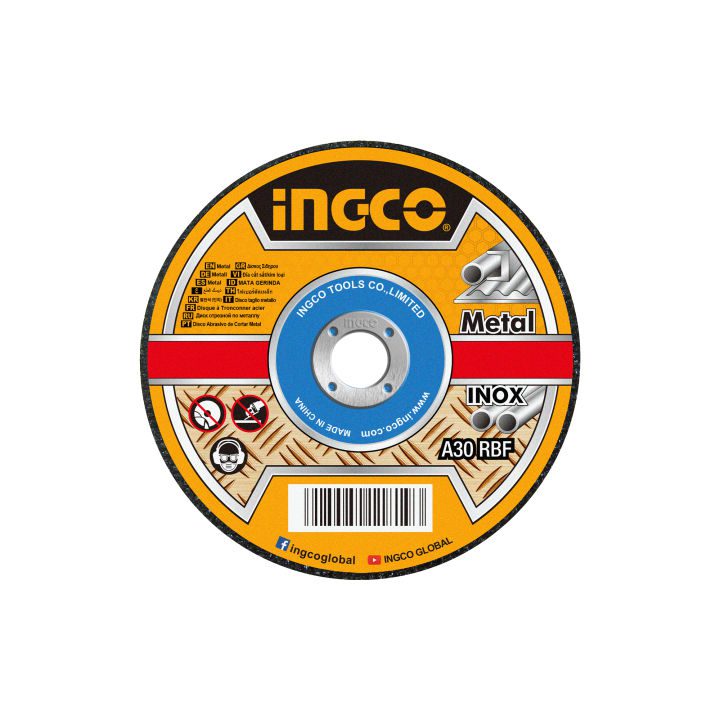 MCD1210525-1 Hộp 25 đĩa cắt sắt, kim loại phi 105mm INGCO MCD1210525