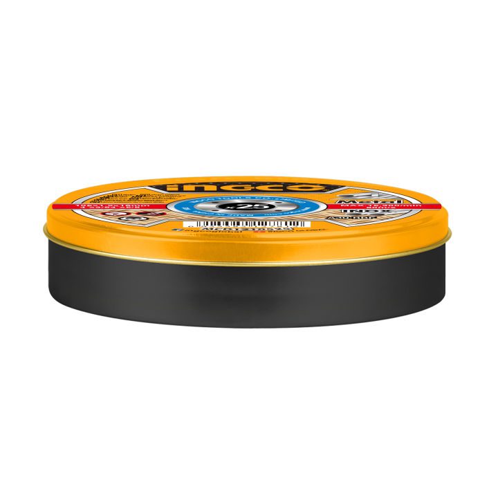 MCD1210525 Hộp 25 đĩa cắt sắt, kim loại phi 105mm INGCO MCD1210525