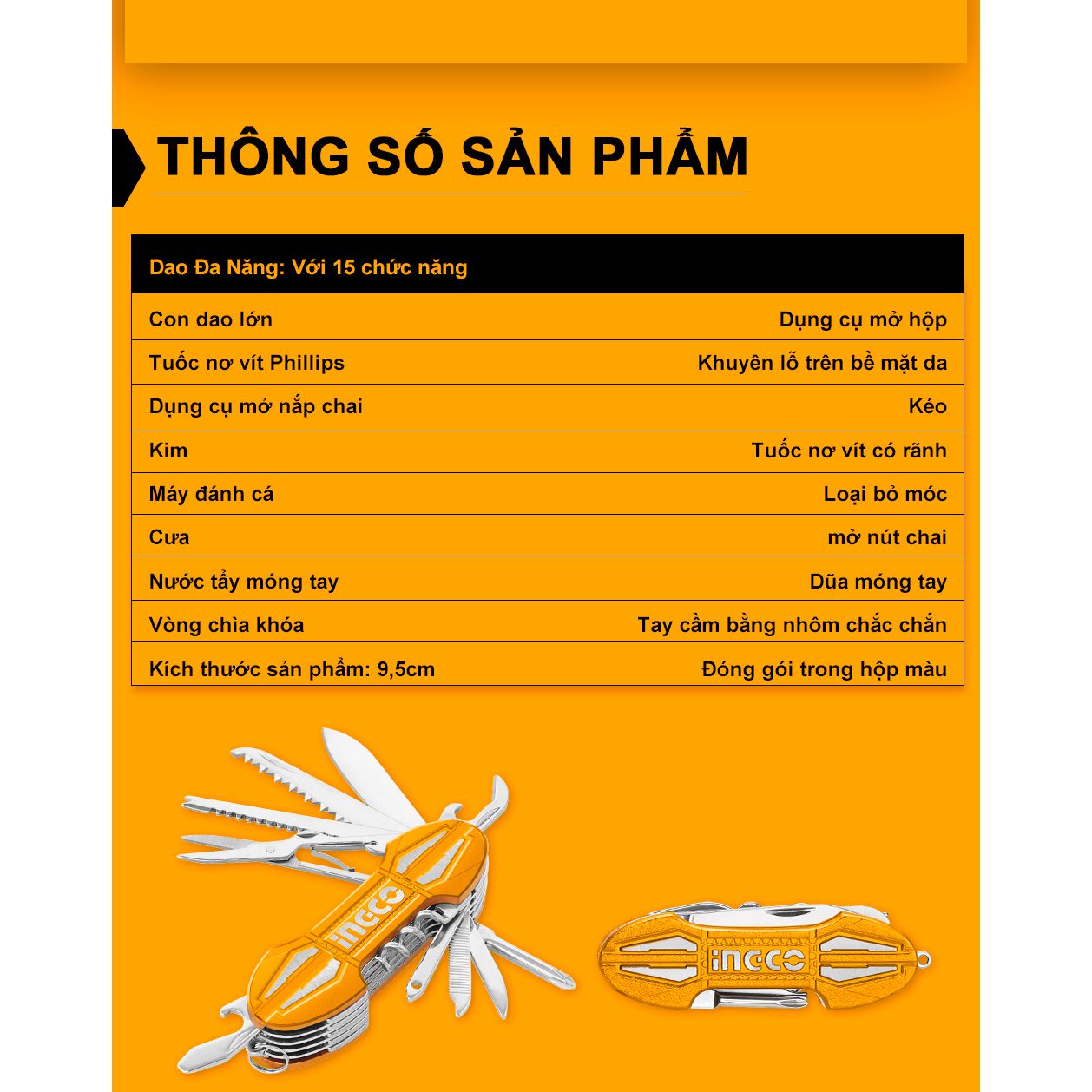 Thông số sản phẩm 