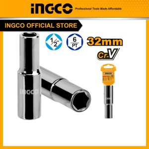 Đầu tuýp 32mm loại dài INGCO HHAST12323L
