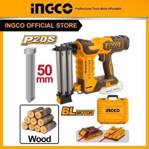 Máy bắn đinh gỗ dài 5cm (chưa bao gồm pin và sạc) INGCO CBNLI5005