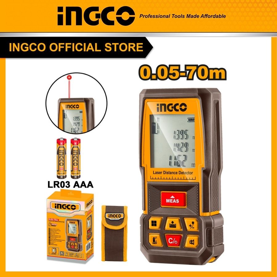 Máy đo khoảng cách bằng tia laser INGCO HLDD0708 Máy đo khoảng cách bằng tia laser INGCO HLDD0708