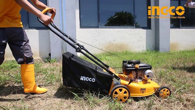 Máy Cắt Cỏ Đẩy Tay Động Cơ Xăng INGCO GLM141182 5 Máy Cắt Cỏ Đẩy Tay Động Cơ Xăng INGCO GLM141182