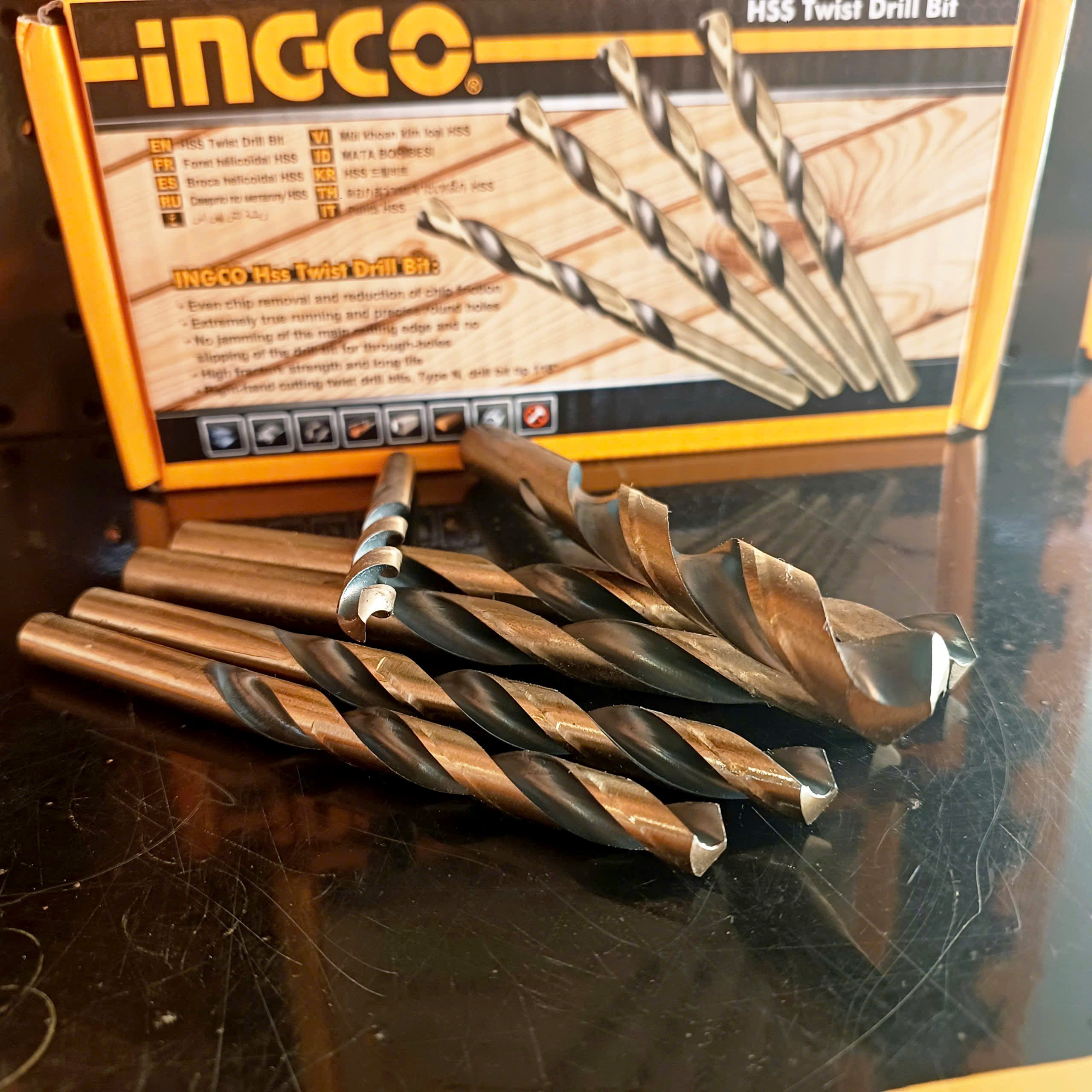 Bộ combo 6 mũi khoan kim loại, gỗ, nhựa cho DIY và chuyên nghiệp, Thợ CBDBT814 size 8mm, 9mm, 10mm, 11mm, 12mm, 14mm (10) Bo combo 6 mui khoan kim loai go nhua cho DIY va chuyen nghiep Tho CBDBT814 size 8mm 9mm 10mm 11mm 12mm 14mm 10