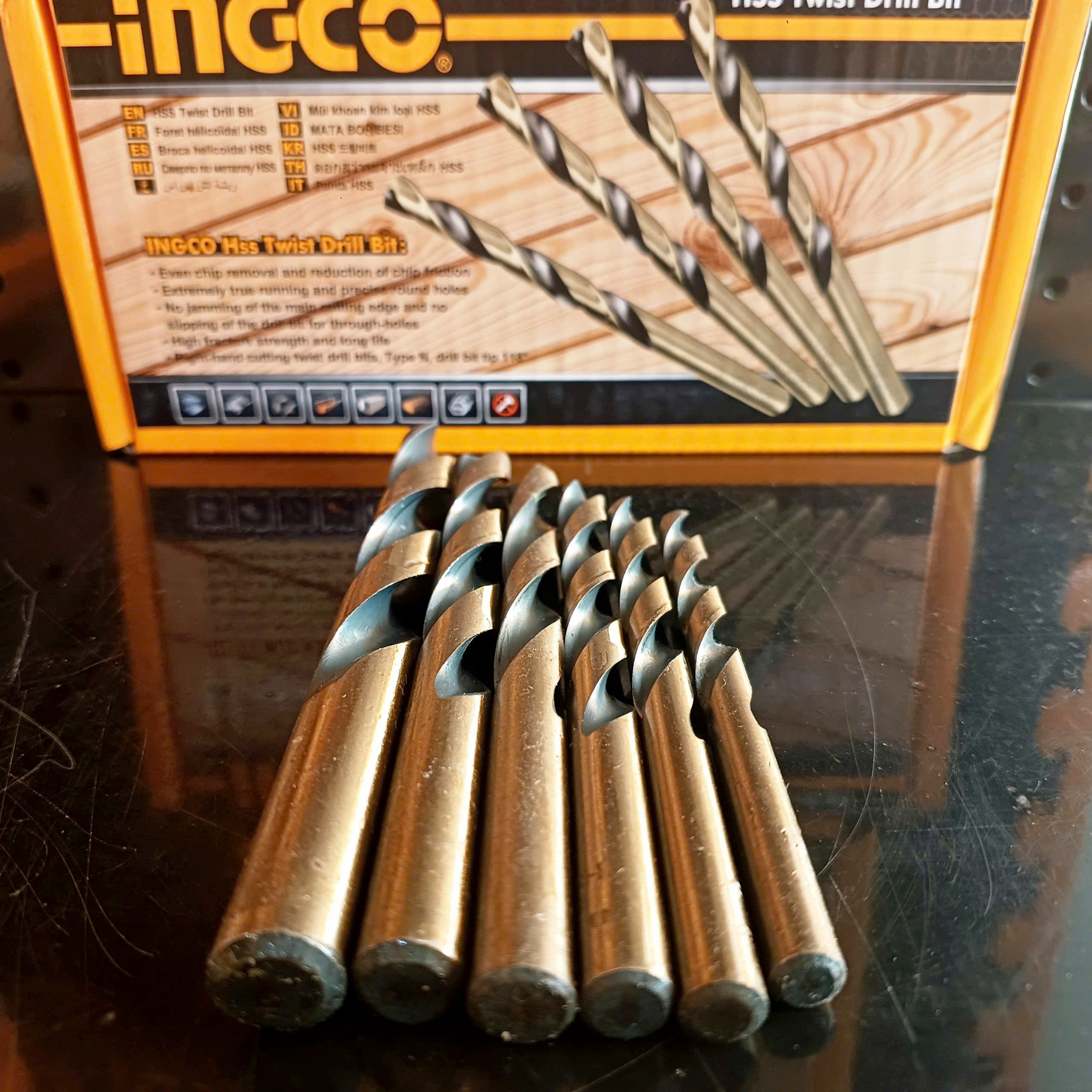 Bộ combo 6 mũi khoan kim loại, gỗ, nhựa cho DIY và chuyên nghiệp, Thợ CBDBT814 size 8mm, 9mm, 10mm, 11mm, 12mm, 14mm (12) Bo combo 6 mui khoan kim loai go nhua cho DIY va chuyen nghiep Tho CBDBT814 size 8mm 9mm 10mm 11mm 12mm 14mm 12