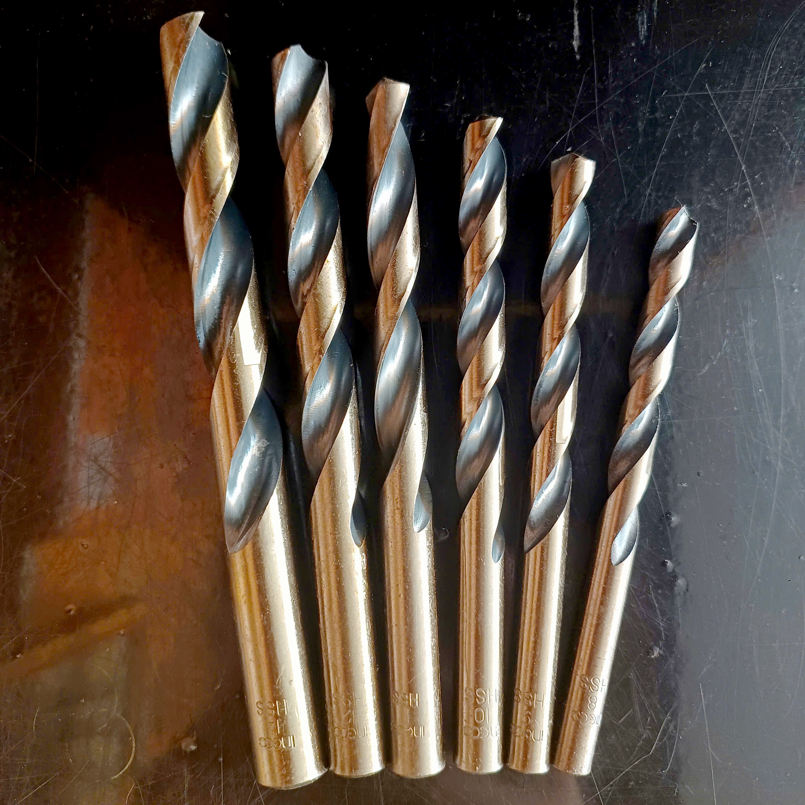 Bộ combo 6 mũi khoan kim loại, gỗ, nhựa cho DIY và chuyên nghiệp, Thợ CBDBT814 size 8mm, 9mm, 10mm, 11mm, 12mm, 14mm (6) Bo combo 6 mui khoan kim loai go nhua cho DIY va chuyen nghiep Tho CBDBT814 size 8mm 9mm 10mm 11mm 12mm 14mm 6
