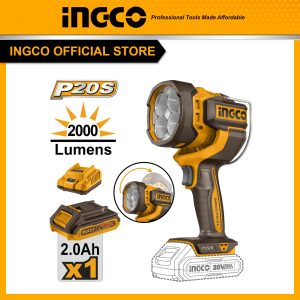 Đèn làm việc pin INGCO CWLI20881 20V-22.5W, 3 chế độ sáng