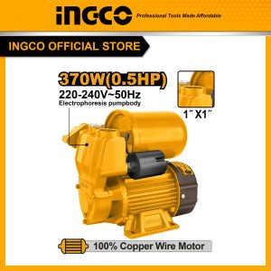 Máy bơm nước tự mồi INGCO VPA3708 370W