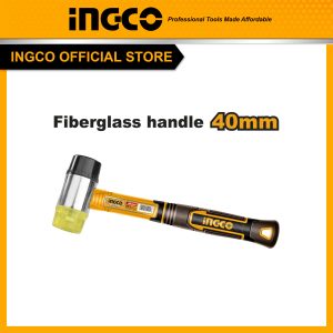 Búa 2 đầu nhựa và su 40mm INGCO HRUH8940