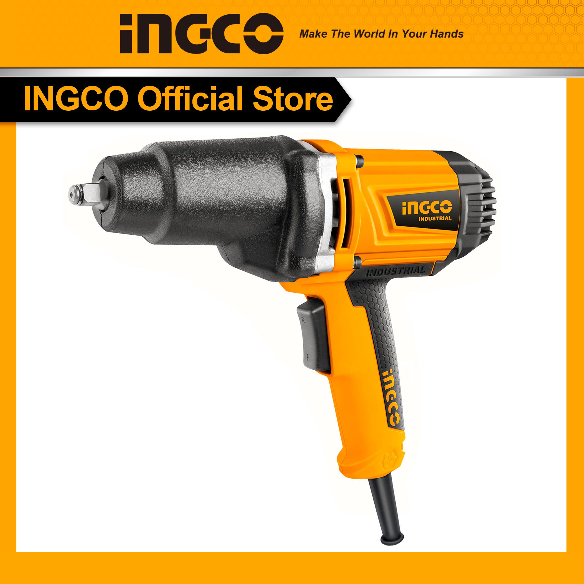 Máy siết bu lông điện 550Nm INGCO IW10508