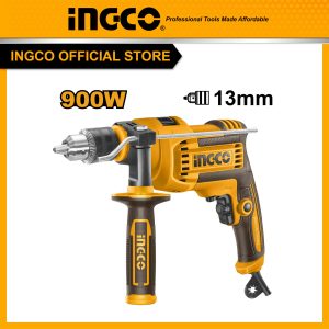 Máy khoan búa 900W INGCO ID9008 đầu kẹp kim loại 13mm