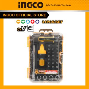 Bộ 31 chi tiết tua vít đa năng INGCO HKSDB0318 tay cầm chữ T thép CrV