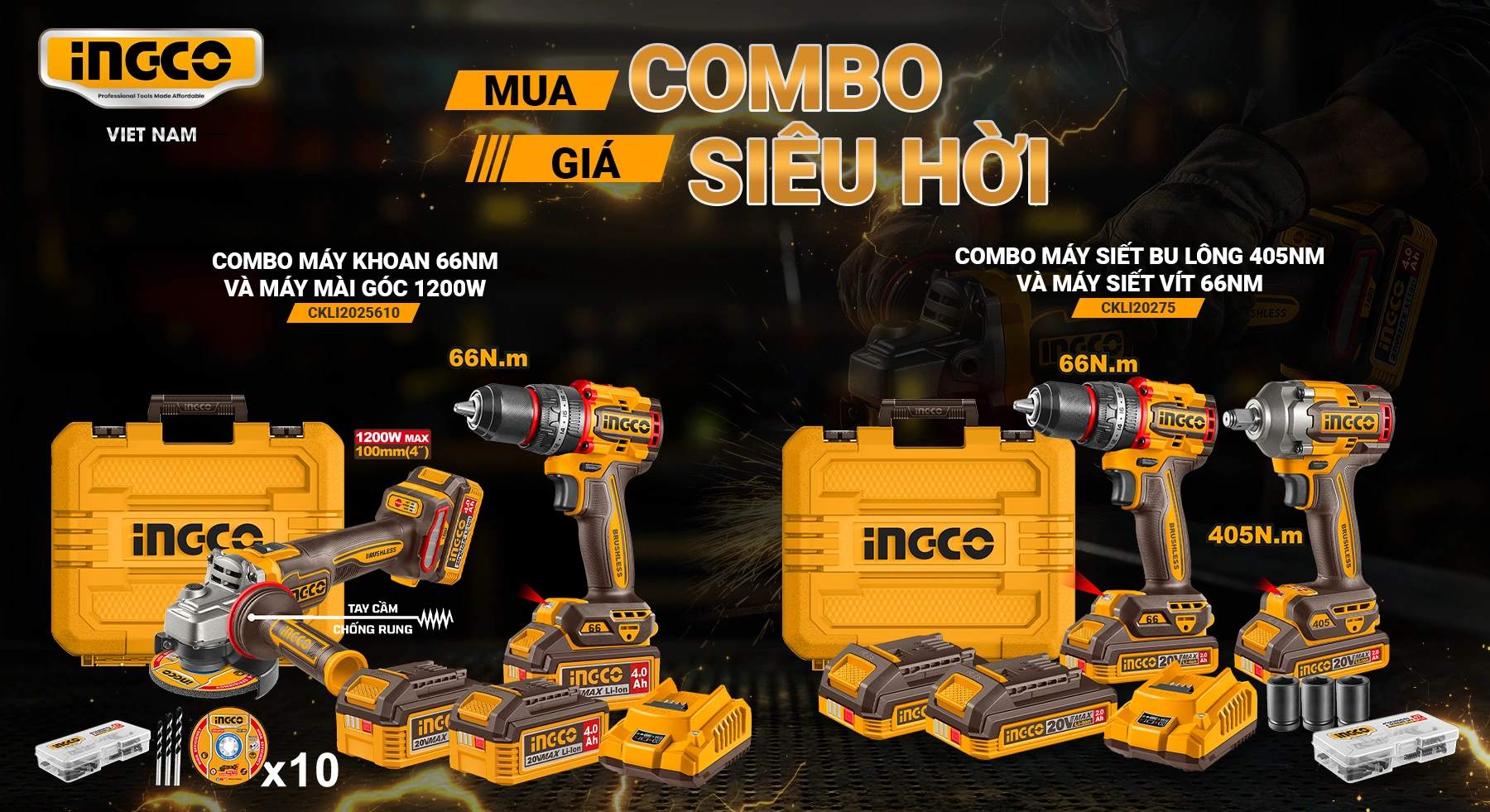 mua combo giá siêu hời