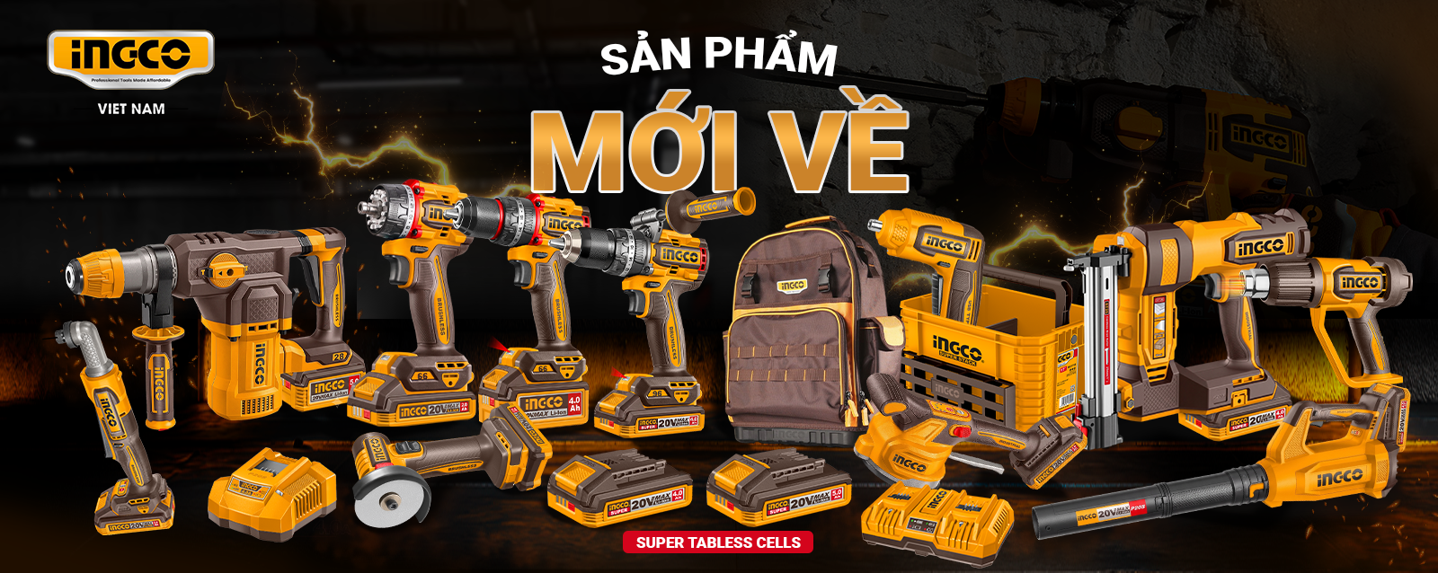 banner web sản phẩm mới INGCO VN